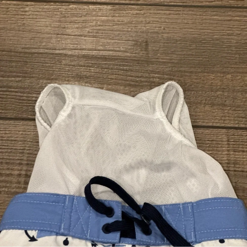 Janie and Jack swim shorts size 12-18 months Anchor Sailboat